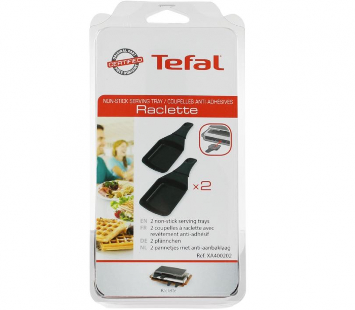 Set 2 raclete antiaderente GROUPE SEB XA400202 [2]