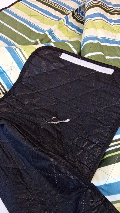 Pătură de picnic, 200 x 150 cm, pătură de plajă rezistentă la apă si nisip, pentru plaja si camping [2]