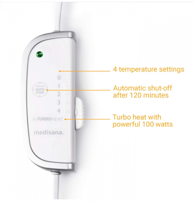 Patura electrica Medisana HU 672, 150 x 80 cm [6]