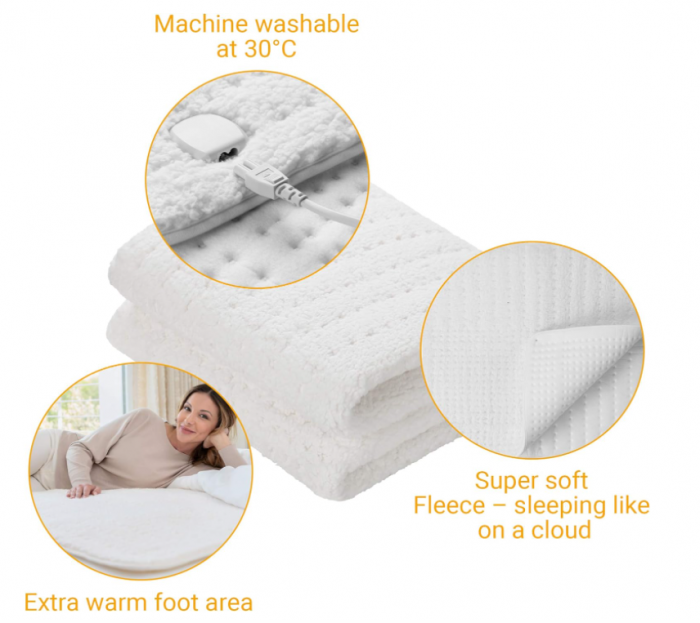 Patura electrica Medisana HU 672, 150 x 80 cm [7]