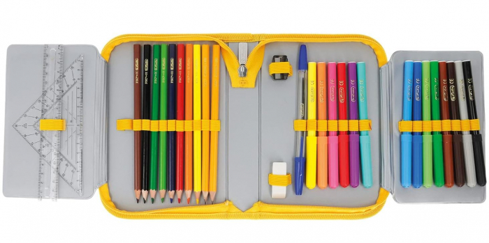 Penar pentru scoala Herlitz Koala, galben [4]