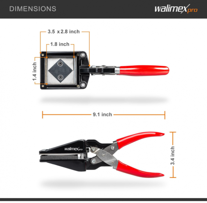 Perforator Walimex pro 35x45 mm pentru fotografii, documente, hartie [5]