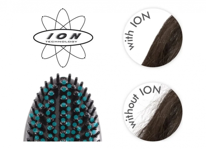 Perie electrica pentru indreptat parul Trisa 1308.1210, functie ionizare, 160 - 220 grade [5]