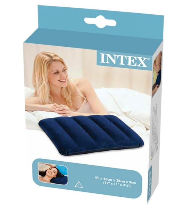 Perna Gonflabila Intex Downy 43 x 28 x 9 cm Albastra [4]