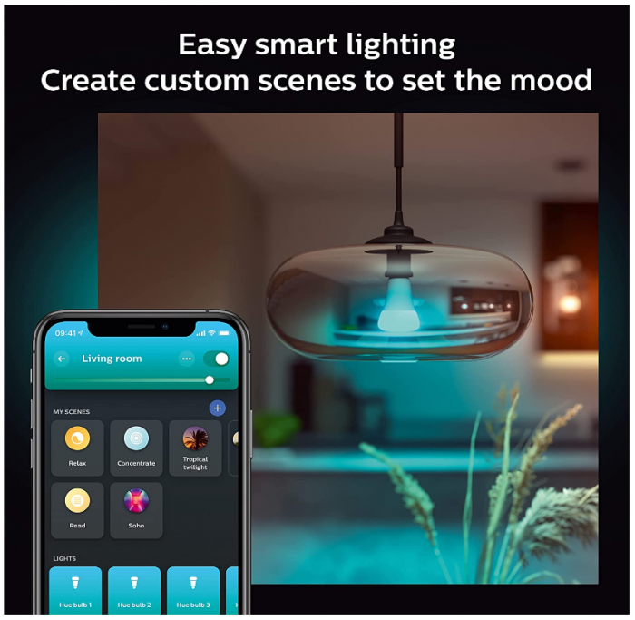 Philips Hue Bec inteligent alb și color 75W [3]