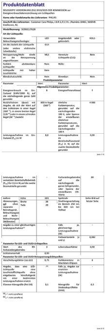 Philips Tub LED alb rece [4]