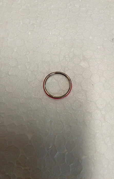 Piercing orbital AROWRO 16G, din oțel chirurgical 316L, roz [3]