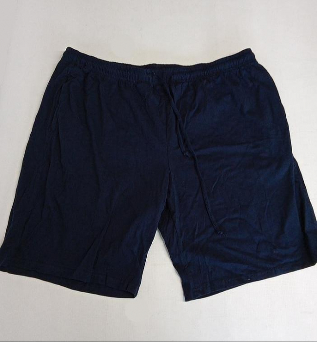 Pijamale cu maneca scurta pentru barbati, 100% bumbac, gri/albastru, 2XL [3]