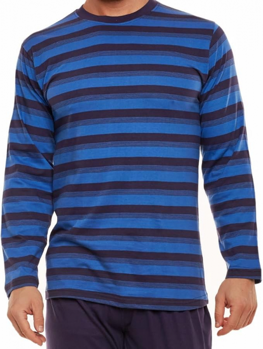 Pijamale lungi pentru barbati Selente Sweet Dreams, albastru inchis, XXL [3]