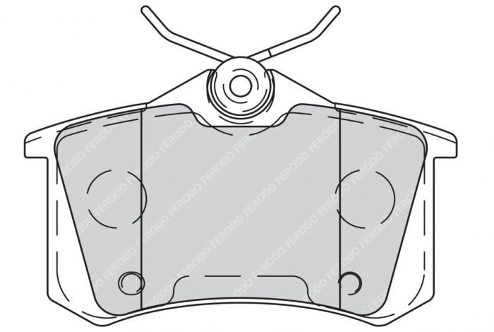 Plăcuțe de frână din oțel, Ferodo FDB4260 [3]