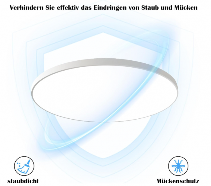 Plafoniera LED CBJKTX, 30 W, IP44 [6]