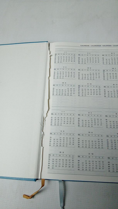 Planificator academic POPRUN 2023 2024, 26.5 x 21.5 cm, albastru [2]