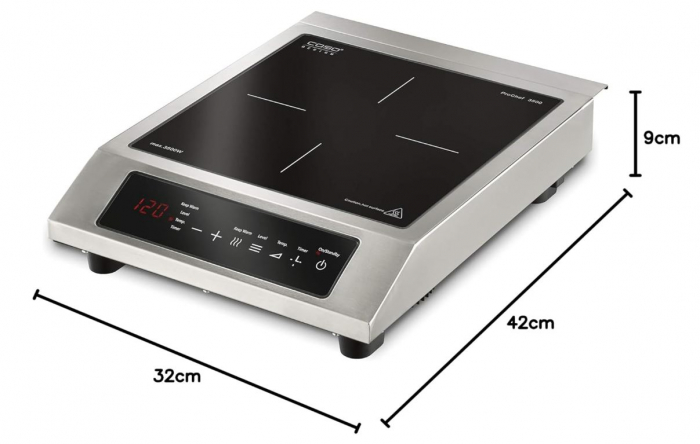 Plită cu inducție CASO ProChef 3500, 60-240 °C [8]