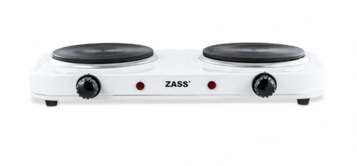 Plita electrica dubla Zass ZHP 05A, 2000W, 2 ochiuri, Temperatura 400 grade [2]