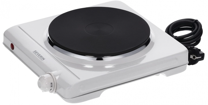 Plita electrica SEVERIN pentru masa, alb, 1.500 W, KP 1091 [4]