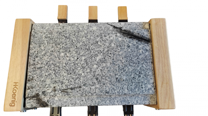 Plita grill electrica H.Koenig WOD6 900 W cu 6 mini tigăi, piatră de granit [2]