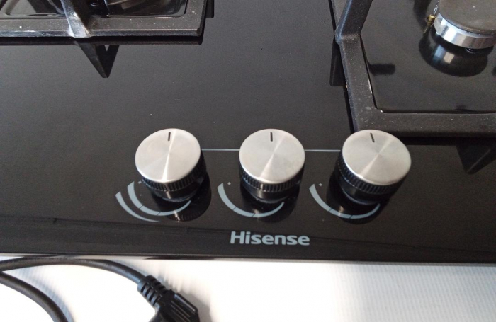 Plita incorporabila Hisense GG633B, Gaz, 3 arzatoare, negru [5]
