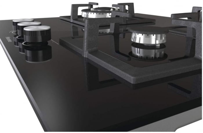 Plita incorporabila Hisense GG633B, Gaz, 3 arzatoare, negru [10]