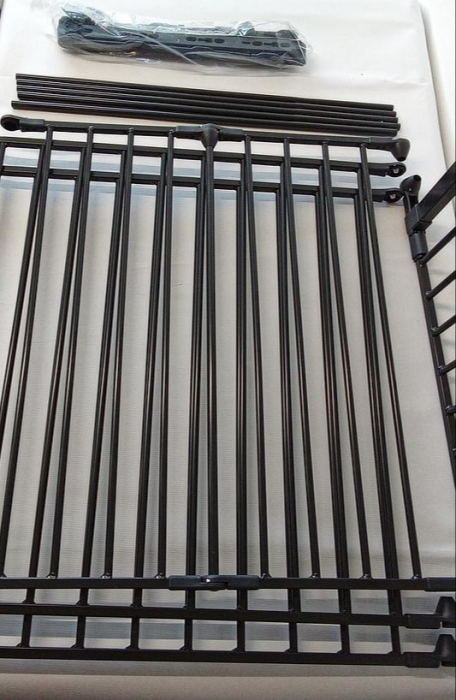 Poarta de siguranta copii, Baby Dan, XL Flex, Negru [4]