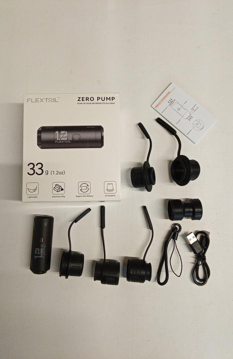 Pompă de aer electrică FLEXTAILGEAR, cu baterii, zgomot redus, 2.5kPa [2]