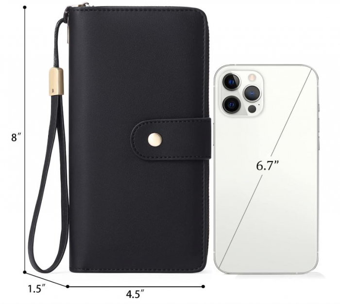 Portofel dama GAEKEAO, Protectie RFID, din piele [5]