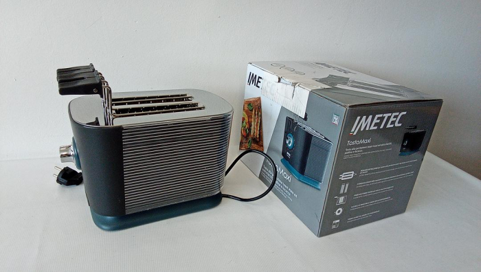 Prajitor de paine Imetec Maxi Toaster, 2 fante mari, 10 nivele de rumenire, 600 W [5]