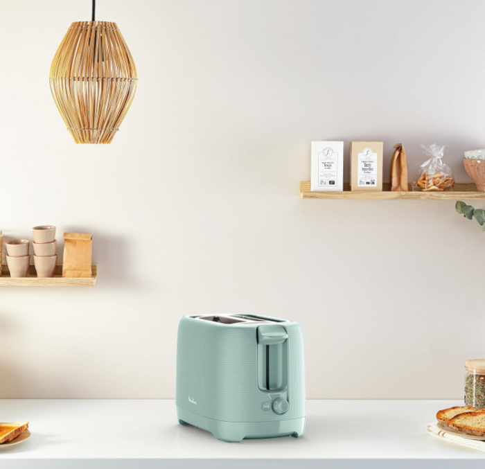 Prajitor de pâine Moulinex pentru 2 felii, 7 niveluri, verde eucalipt, LT2M1310 [4]