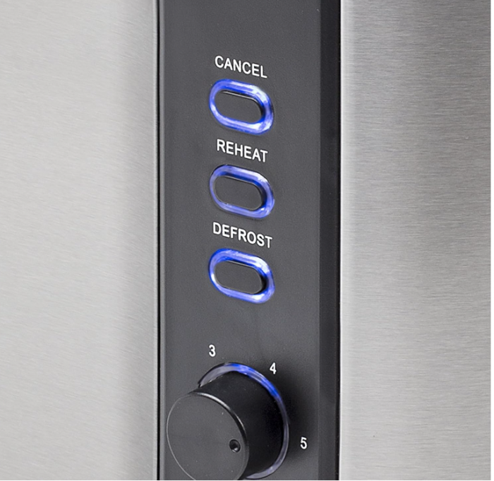 Prajitor de pâine Princess 142353 cu fantă lungă, oțel inoxidabil, negru [9]