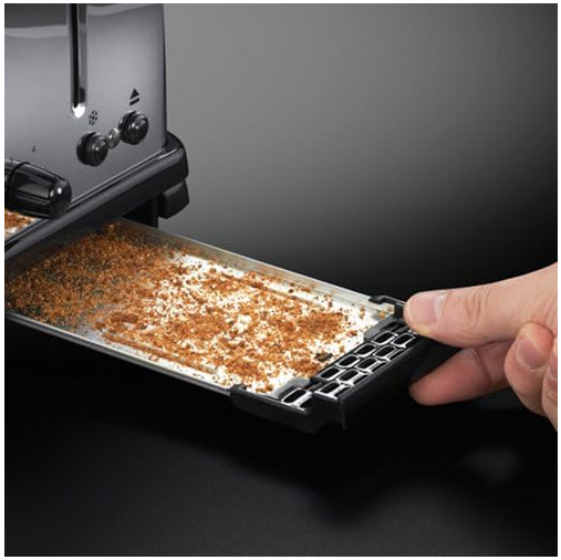 Prajitor de paine Russell Hobbs Chester 23310-57, 2 felii, temperatură reglabilă, Argintiu [6]