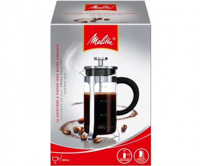 Presă franceză pentru cafea Melitta French Press Premium, 3 cesti [2]