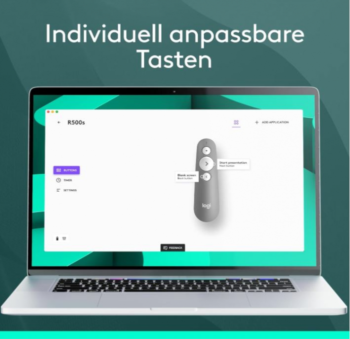 Presenter Logitech R500s, Bluetooth, Raza de actiune 20 m, gri [4]