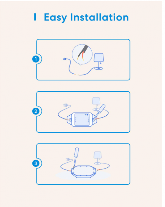 Priza Smart Meross WiFi, comutator WiFi universal [5]
