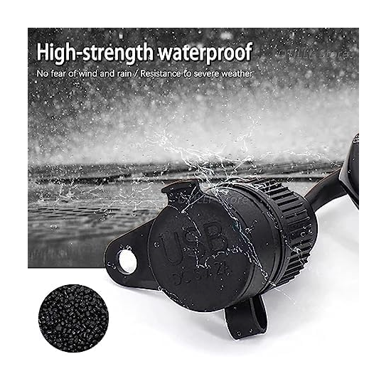 Priza USB pentru motociclete 12V DV, 2 porturi, pentru Yamaha Tracer MT-07 MT-09 SP FZ-09 FZ-07 XSR 700 900 [6]