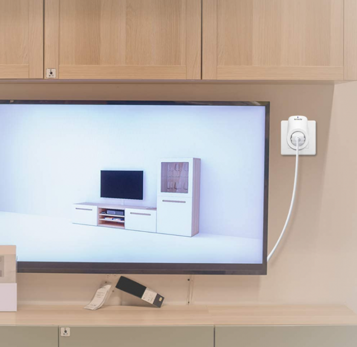 Priză Wi-Fi inteligentă Tenda Beli SP, control vocal, alb [9]