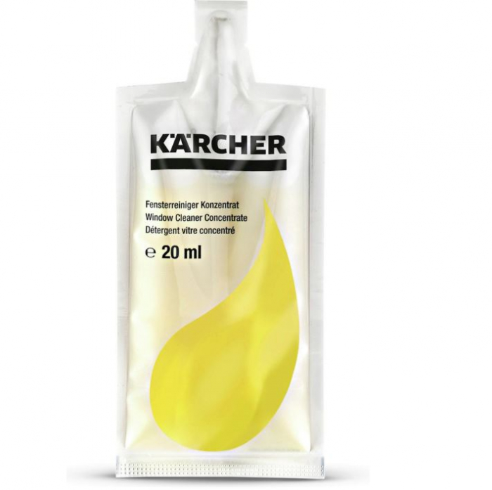 Solutie concentrata Karcher pentru curatarea geamurilor, 4 x 20 ml, 62953020 [2]