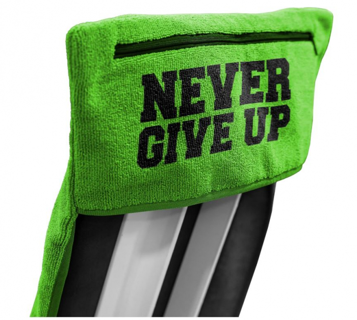 Prosop de sala din microfibra C.P. Sports, cu buzunar, verde [4]