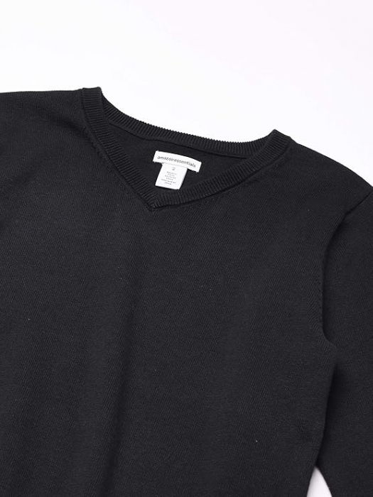 Pulover din bumbac pentru băieți Amazon Essentials, 4 ani [2]