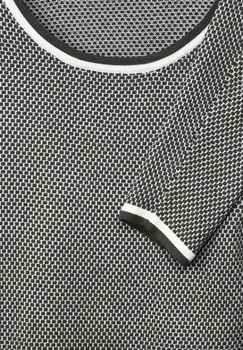 Pulover pentru femei Cecil B302645, alb/negru, M [6]