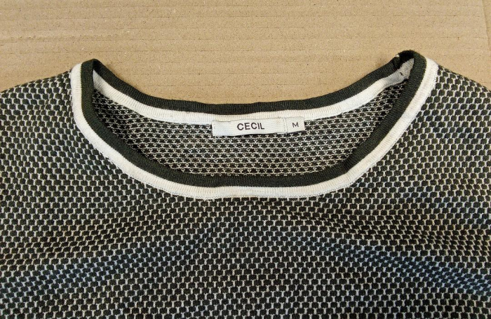 Pulover pentru femei Cecil B302645, alb/negru, M [2]