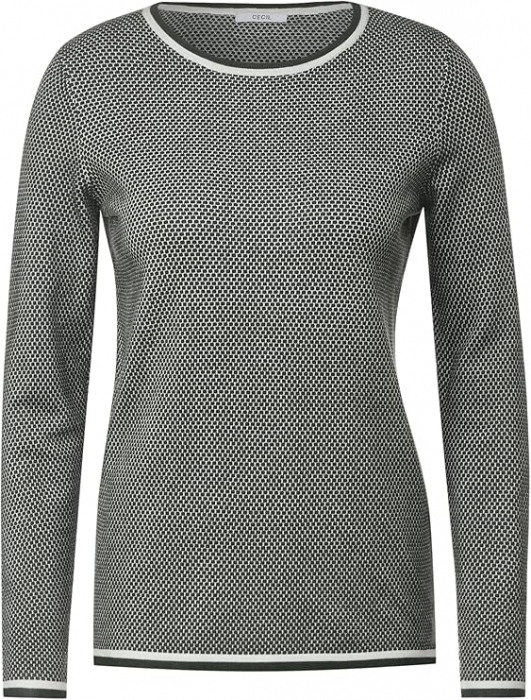 Pulover pentru femei Cecil B302645, alb/negru, M [5]