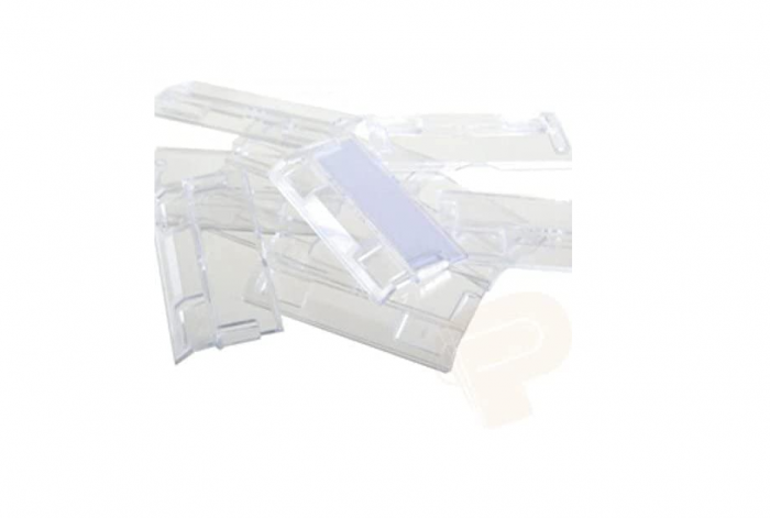 Q-Connect Etichete transparente pentru dosare suspendabile, pachet de 50 [2]