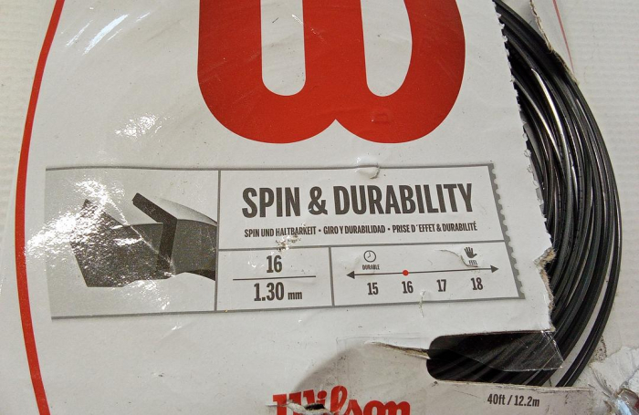 Racordaj tenis Wilson Revolve Spin 16, 1.30 mm [3]