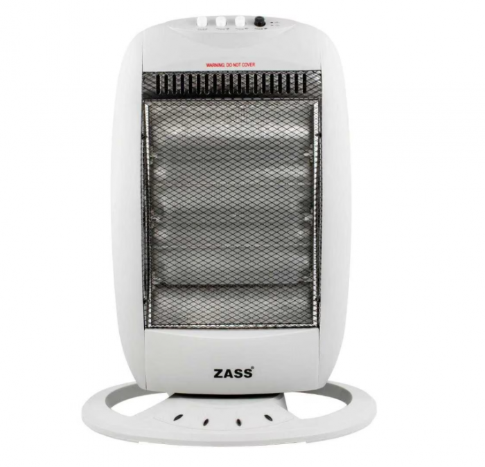 Radiator cu halogen Zass HS 01, 1200 W, 3 trepte de putere [2]