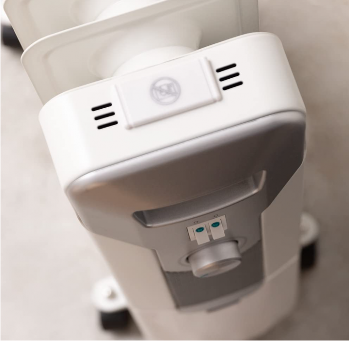 Radiator electric cu ulei Cecotec ReadyWarm 11000 Space, 2500 W, 3 nivele, roti, 25 m² [7]