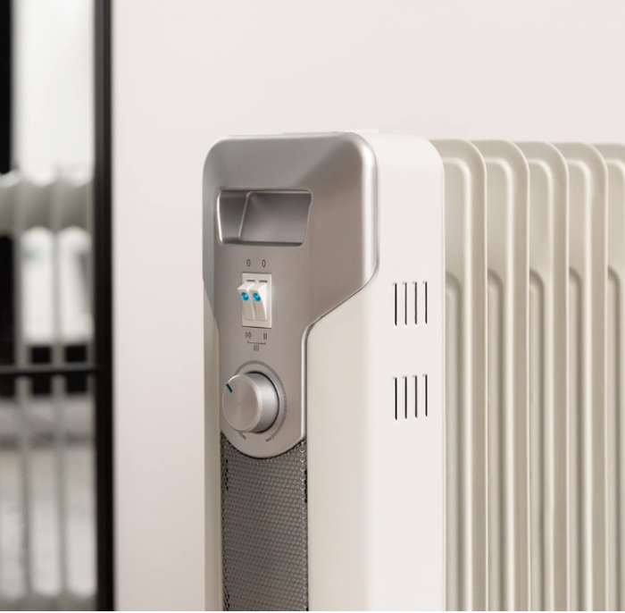 Radiator electric cu ulei Cecotec ReadyWarm 11000 Space, 2500 W, 3 nivele, roti, 25 m² [6]