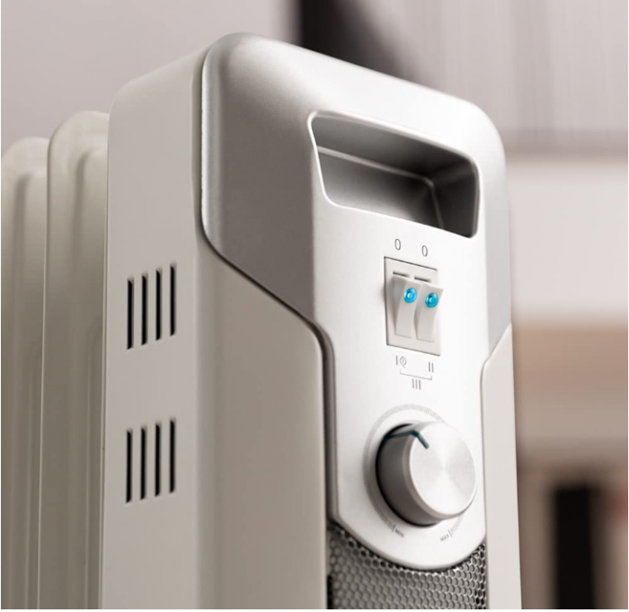 Radiator electric cu ulei Cecotec ReadyWarm 11000 Space, 2500 W, 3 nivele, roti, 25 m² [8]