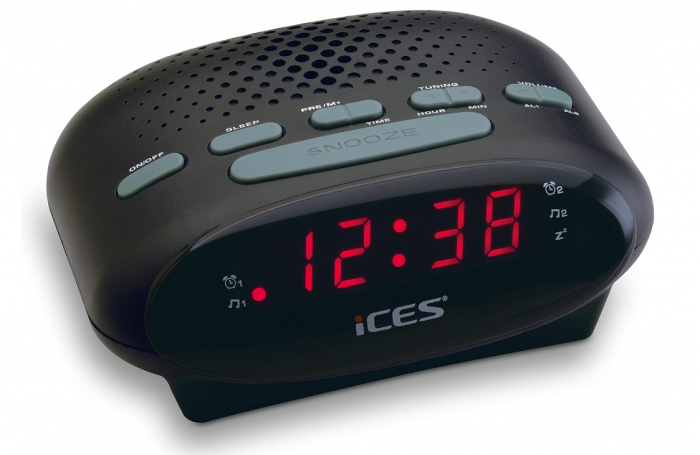 Radio cu ceas Lenco iCES ICR-210, negru [7]