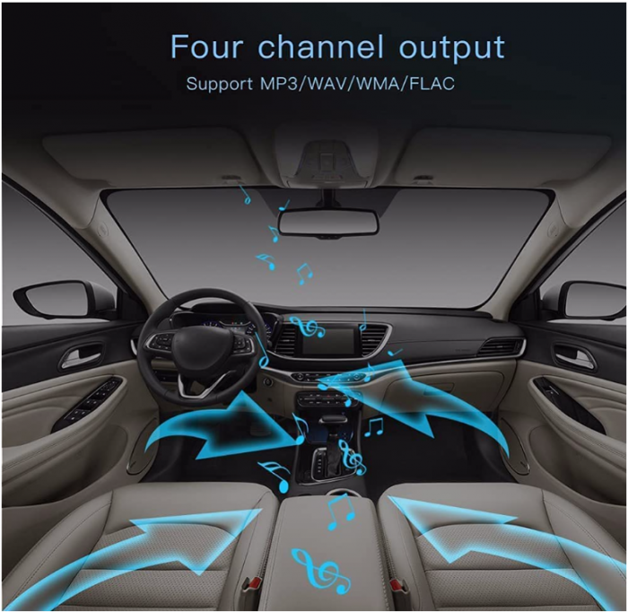 Radio de mașină NK cu Bluetooth 4.0 [4]