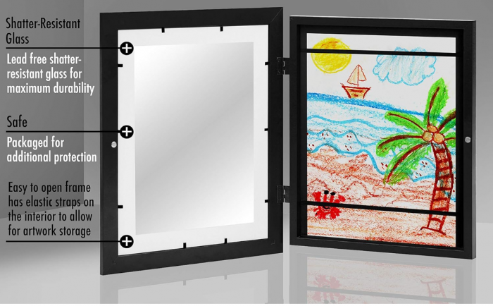 Rama foto Americanflat A4, 25.4 x 31.8 cm, negru [6]