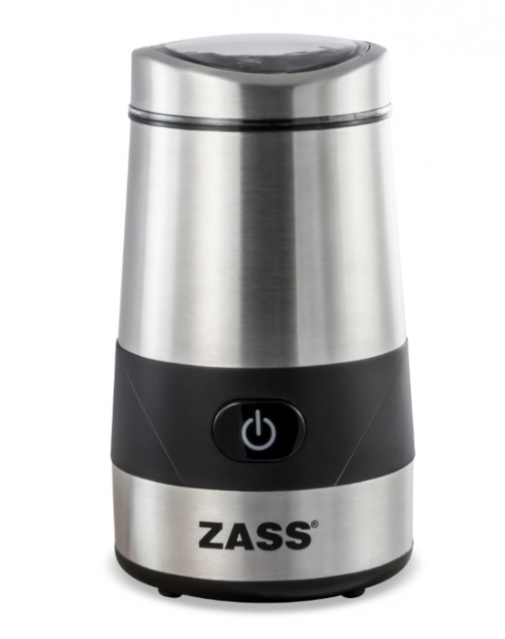 Rasinta de cafea Zass ZCG 07, 200W, 60g, Inox [2]